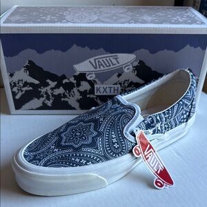 Vans Kids Blue Slip-On Shoes